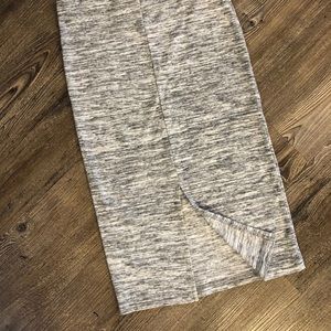 Grey Pencil Skirt